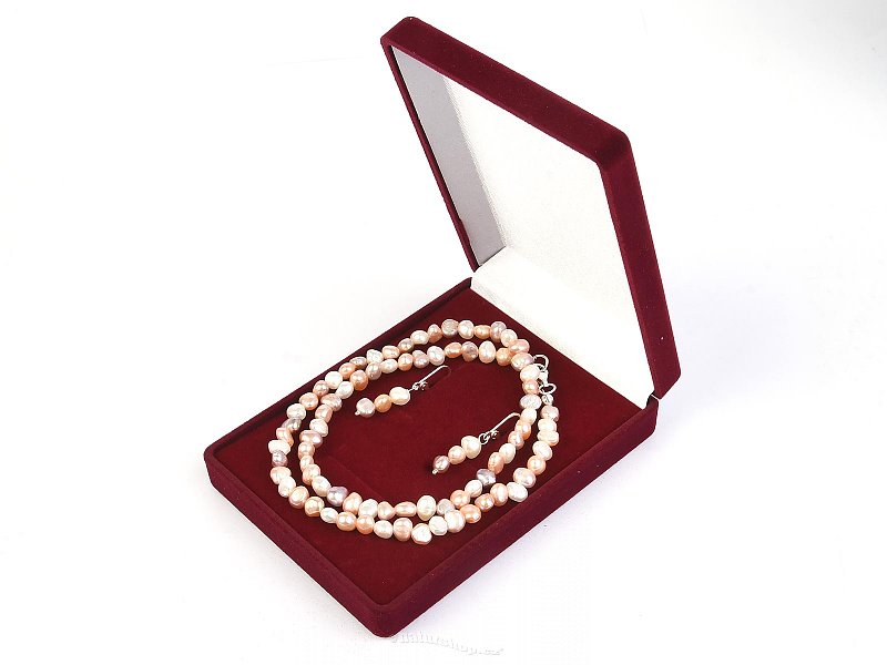 Pearls mix gift set Ag fastening (50cm)