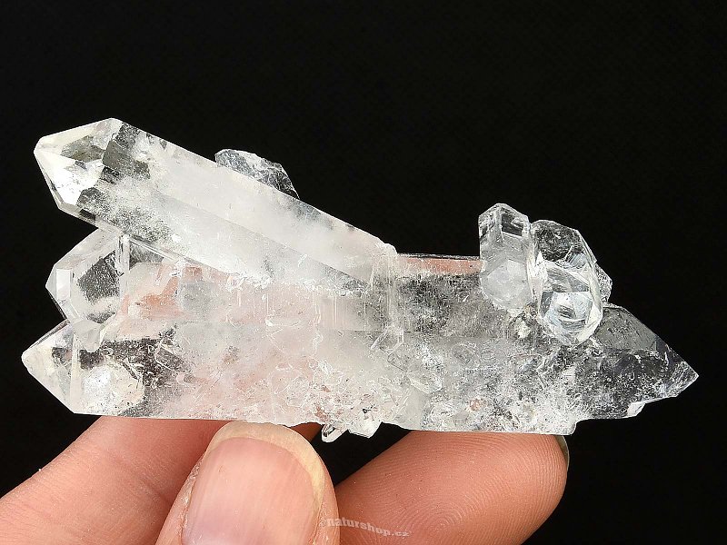 Křišťál přírodní drúza s krystaly 38g