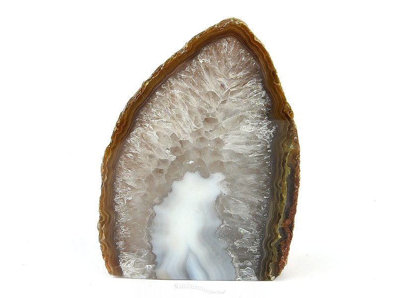 Agate natural geode (729g)