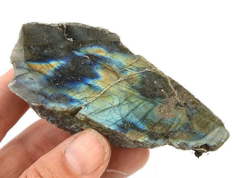 Labradorite polished and natural stone 106g