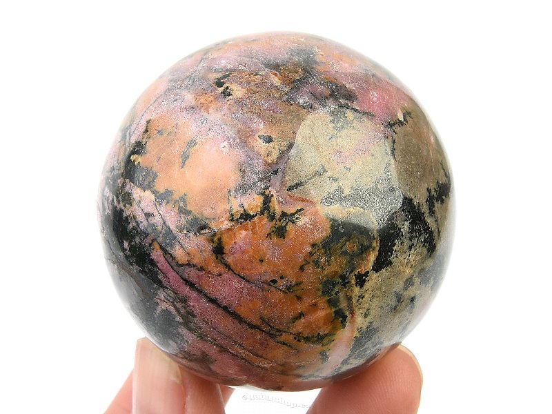 Rhodonite ball Pakistan Ø53mm (281g)