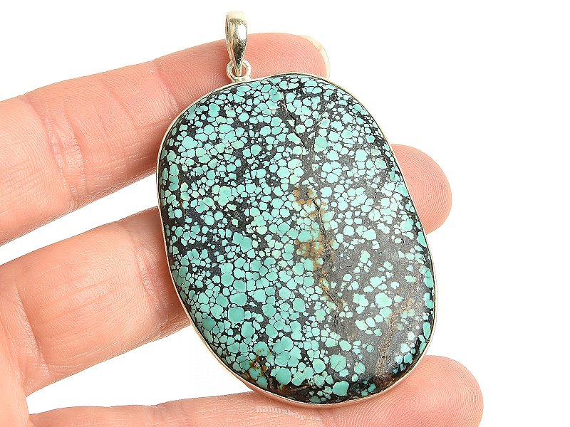 Turquoise pendant larger Ag 925/1000 23.1g discount