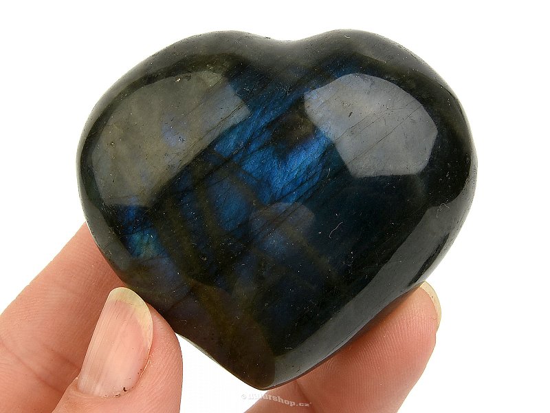 Labradorite heart from Madagascar - 108g