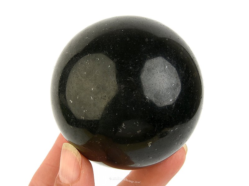 Madagascar black tourmaline ball 415g