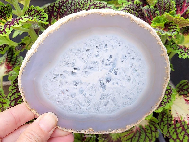 Agate natural slice from Brazil 158g