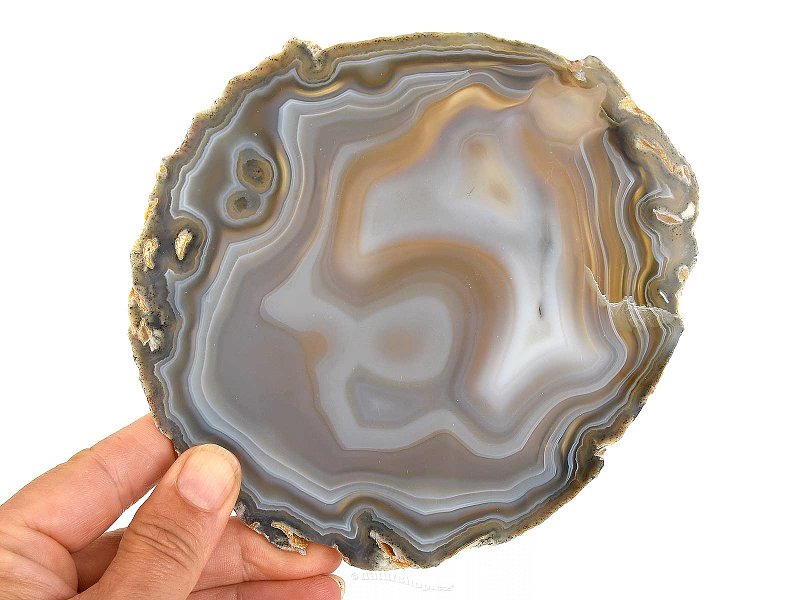 Agate natural slice from Brazil 259g