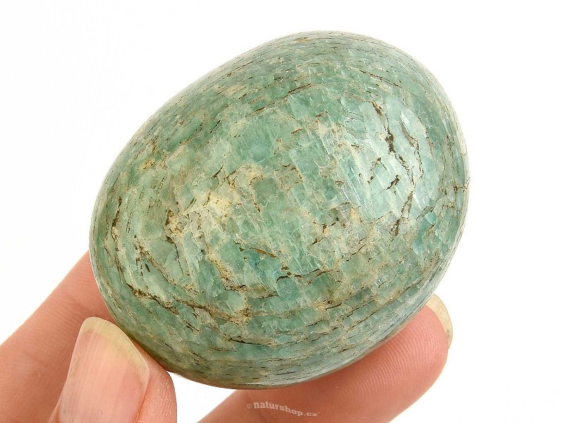 Smooth amazonite stone (Madagascar) 103g