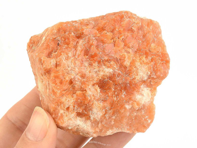 Orange calcite natural from Brazil 216g