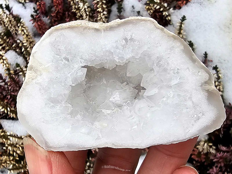 Quartz-Calcite Geode from Morocco (78g)
