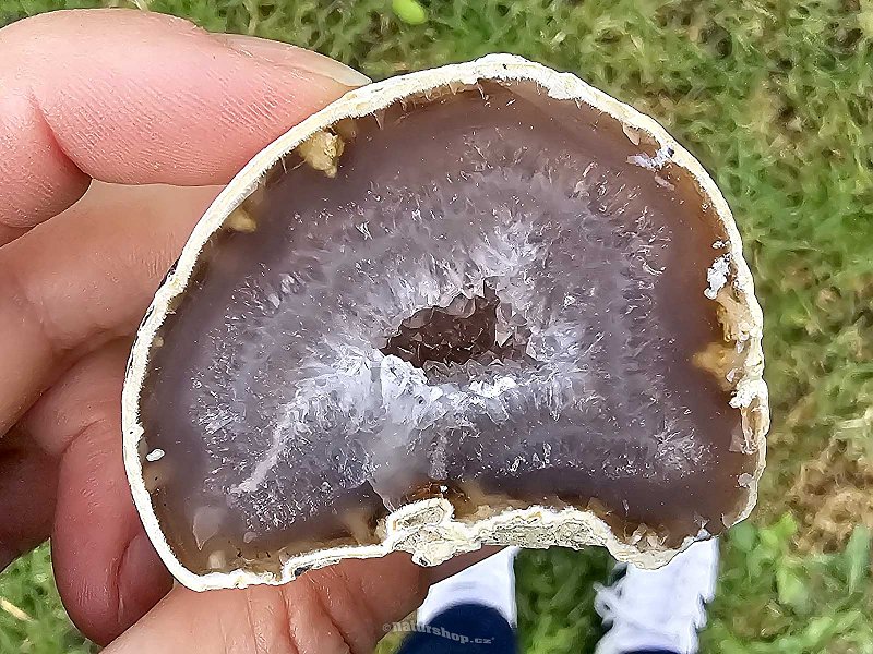 Agate Geode with Hollow 107g (Brazil)