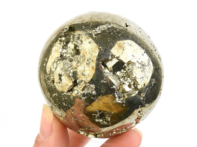 Pyrite ball from Peru Ø 55mm (411g)