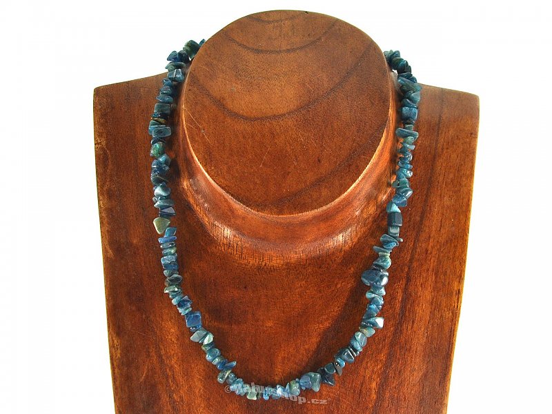 Blue Apatite Necklace 45cm