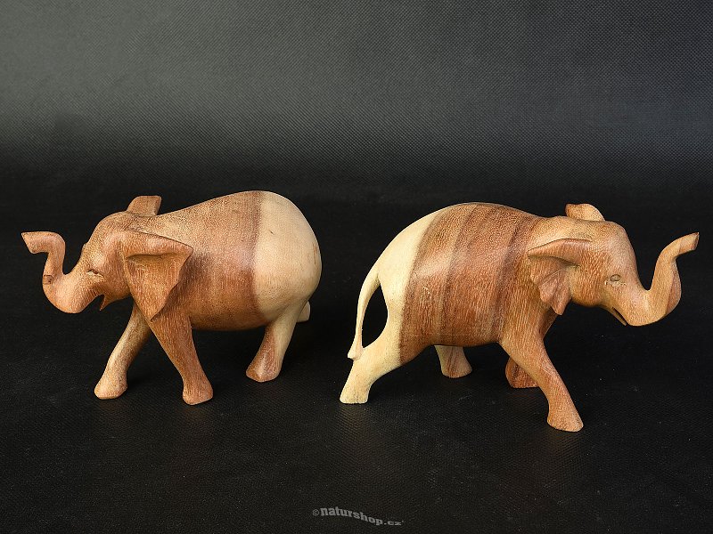 Elephant-color wood 10.5 x 15.2 cm