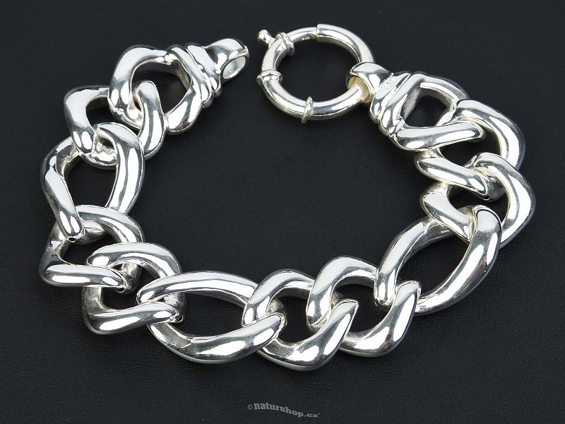 Silver bracelet 21 cm 25.7 g Ag 925/1000