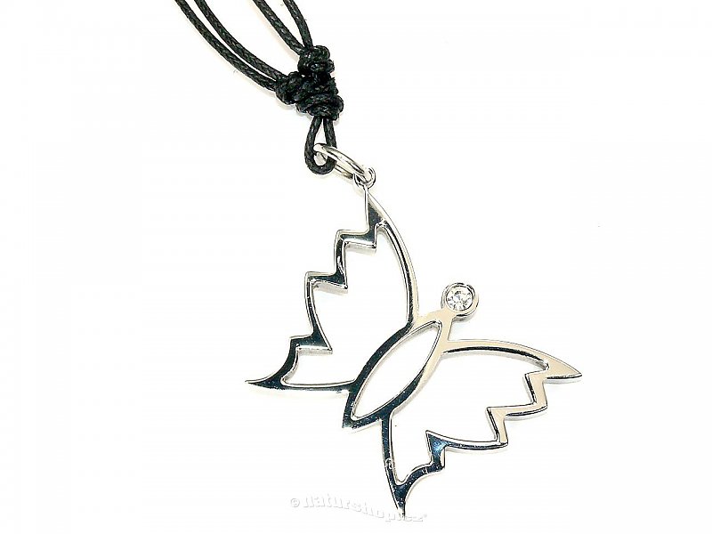 Surgical steel - pendant butterfly typ076