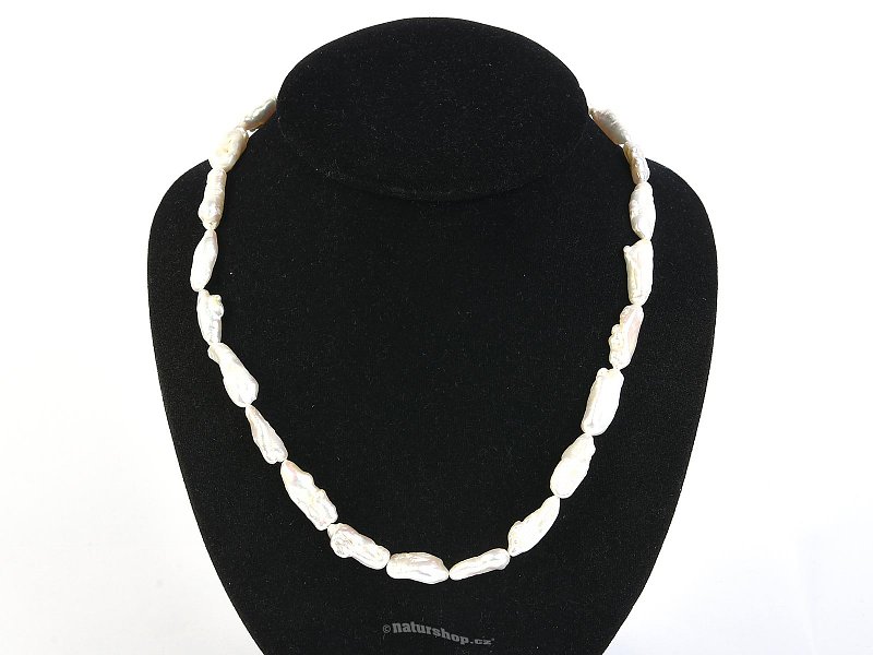 Necklace interesting pearls 50cm
