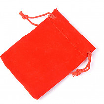 Red velvet bag