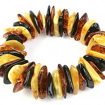 Amber bracelet stones mix (54g)