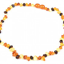 Amber Boulders Necklace 36cm (Baby Size)