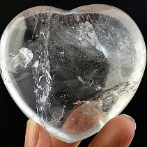 Crystal heart polished 197g