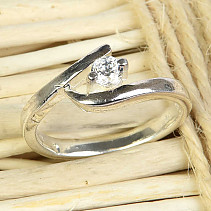 Ladies' Silver Ring Ag 925/1000 size 59 (4,0g)
