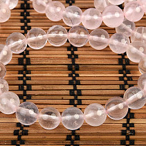 Rose quartz ball bracelet 10mm