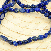 Tumbled lapis lazuli bracelet