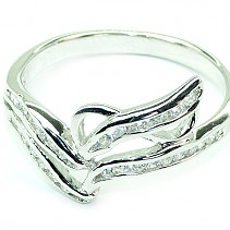 Prsten stříbrný Ag 925/1000 - typ002