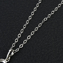 Silver chain Ag 925/1000 + Rh 55cm (approx. 3.5g)