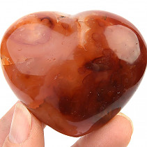 Karneol srdce z Madagaskaru (115g)
