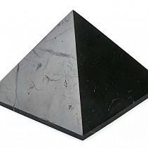 Pyramida ze šungitu 9cm (leštěná)