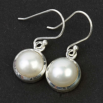Pearl dangling earrings Ag 925/1000