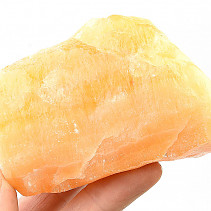Raw orange calcite 222g