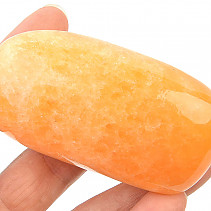 Orange calcite troml 162g (Mexico)