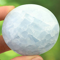 Blue calcite smooth stone (135g)