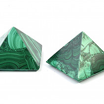 Malachite pyramid (approx. 40mm)