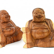 Řezba buddha happy dvoubarevný