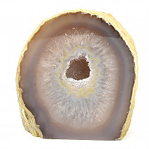 Natural agate geode (643g)