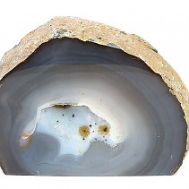 Natural agate geode (1325g)