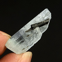 Aquamarine crystal with tourmaline 1.52g (Pakistan)