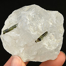 Tourmaline verdelite in raw crystal QEX (Brazil) 152g