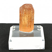 Golden topaz crystal on a stand (74.2g)