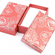 Gift box burgundy rose 8 x 5cm