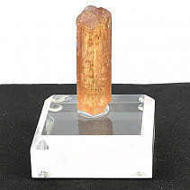 Golden topaz crystal on a stand (64.7g)