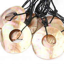Pearl donut necklace (60mm)