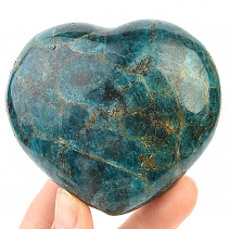 Blue apatite heart (305g)
