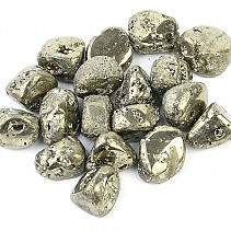 Tumbled pyrite from Peru