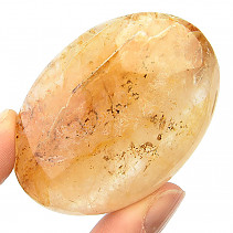 Smooth crystal with limonite 86g