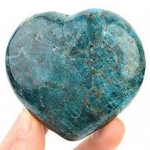 Blue apatite heart (288g)