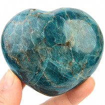 Blue apatite heart (324g)